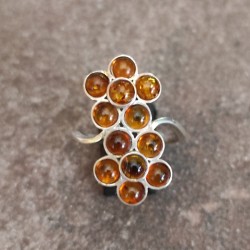 Anillo de Plata con Ámbar