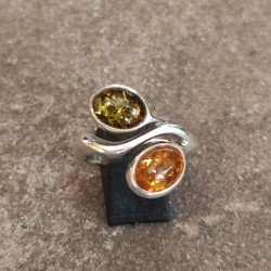 Anillo de Plata con Ámbar