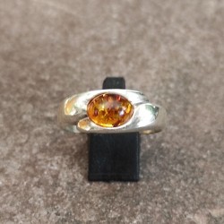Anillo de Plata con Ámbar