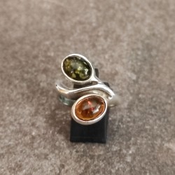 Anillo de Plata con Ámbar