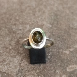 Anillo de Plata con Ámbar