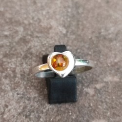 Anillo de Plata con Ámbar