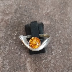 Anillo de Plata con Ámbar
