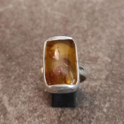 Anillo de Plata con Ámbar