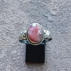 Anillo de Plata con Rubí...
