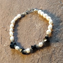 Pulsera de Plata con Ónix...