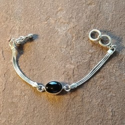 Pulsera de Plata con Ónix...