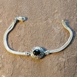 Pulsera de Plata con Ónix...