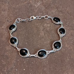 Pulsera de Plata con Ónix...