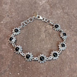 Pulsera de Plata con Ónix...