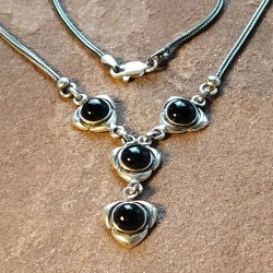 Collar de Plata con Ónix...