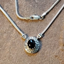 Collar de Plata con Ónix...