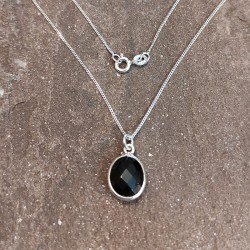 Collar de Plata con Ónix...