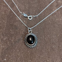 Collar de Plata con Ónix...