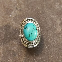 Anillo de Plata con Turquesa