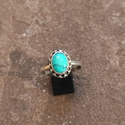 Anillo de Plata con Turquesa