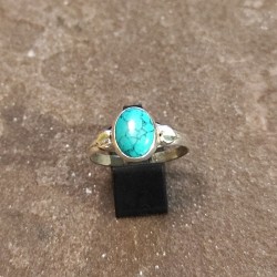 Anillo de Plata con Turquesa