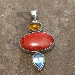 Colgante de Plata con...