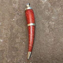 Colgante de Plata con Coral