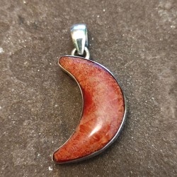Colgante de Plata con Coral