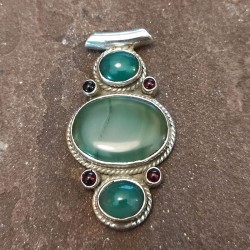 Colgante de Plata con Ónix...