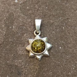 Colgante de Plata con Ámbar