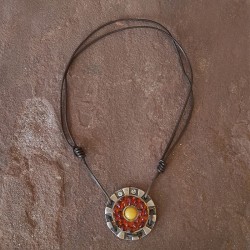 Collar de Plata con Ámbar