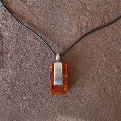 Collar de Plata con Ámbar