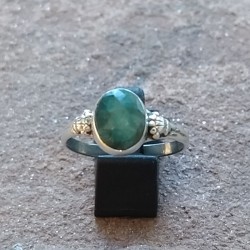 Anillo de Plata con una...