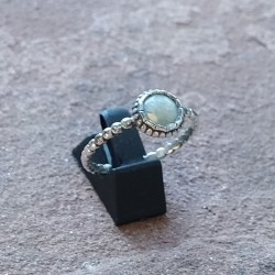 Anillo de Plata con una...