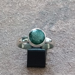 Anillo de Plata con una...