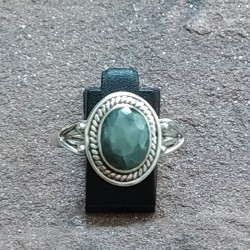 Anillo de Plata con una...