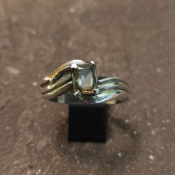 Anillo de Plata con Citrino
