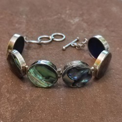 Pulsera de Plata con Avalon