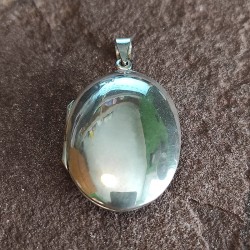 Colgante de Plata lisa