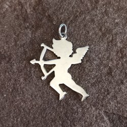 Colgante de Plata lisa