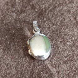 Colgante de Plata lisa