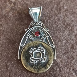 Colgante de Plata lisa