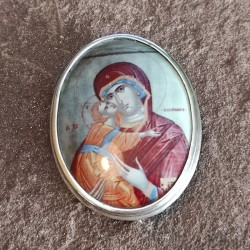 Broche de Plata lisa