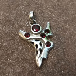 Colgante de Plata con Granate