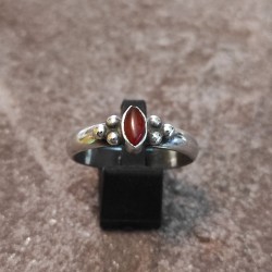 Anillo de Plata con Carneola