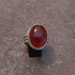 Anillo de Plata con Carneola