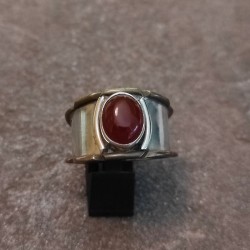 Anillo de Plata con Carneola