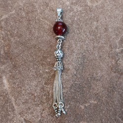 Colgante de Plata con Carneola