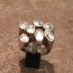 Anillo de Plata con Circonitas