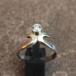 Anillo de Plata con Circonitas