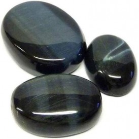 Ojo de tigre, montado en plata